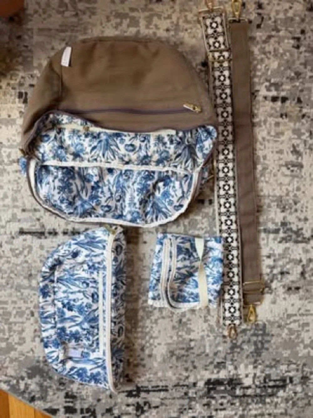 Freckled Poppy Diaper Bag Bundle
